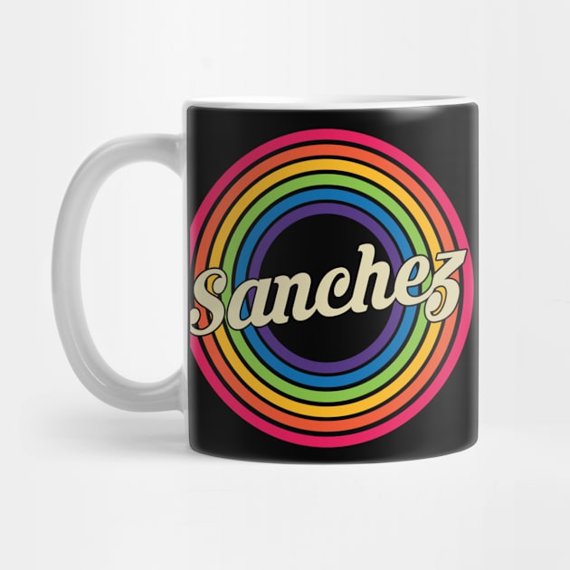 Sanchez - Retro Rainbow Style by MaydenArt